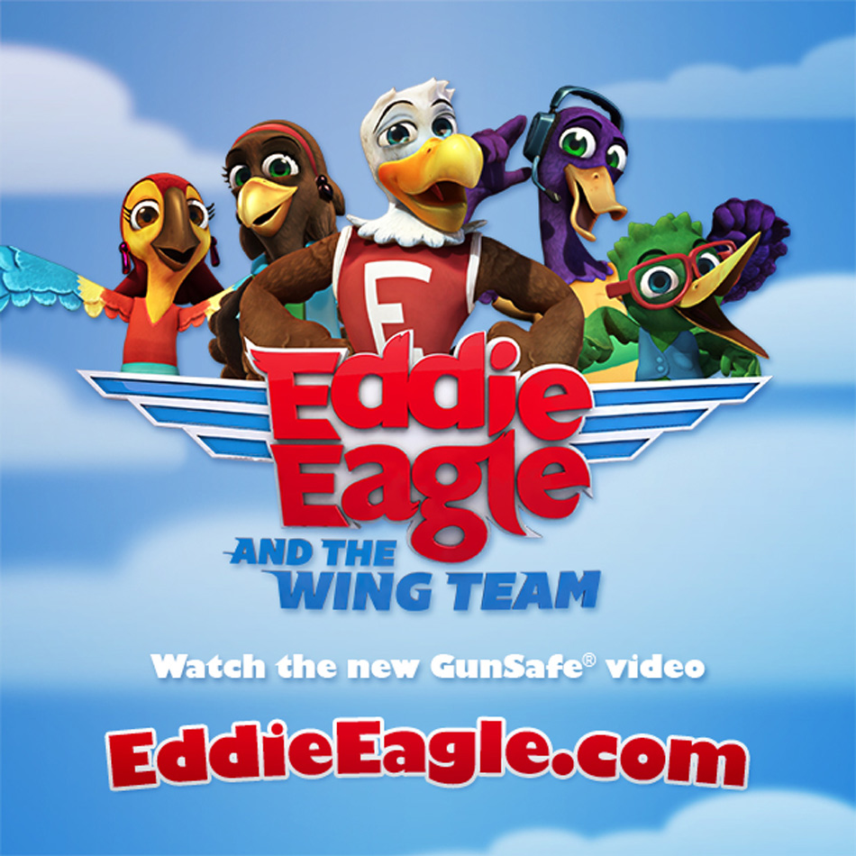 Eddie Eagle and the Wing Team