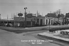 Rt. 51 and Old Clairton Road 1941